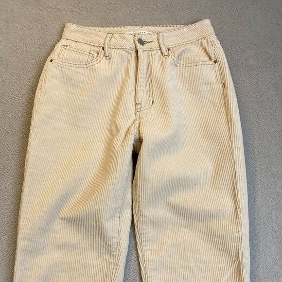 Pacsun Women's Corduroy Mom Jeans Size 24 High-Waisted Straight Fit - Picture 12 of 14